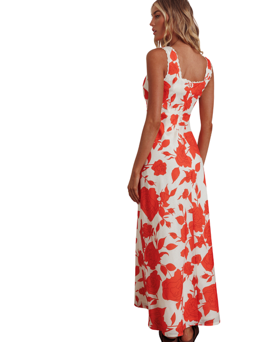 Carlie Roses Maxi Dress