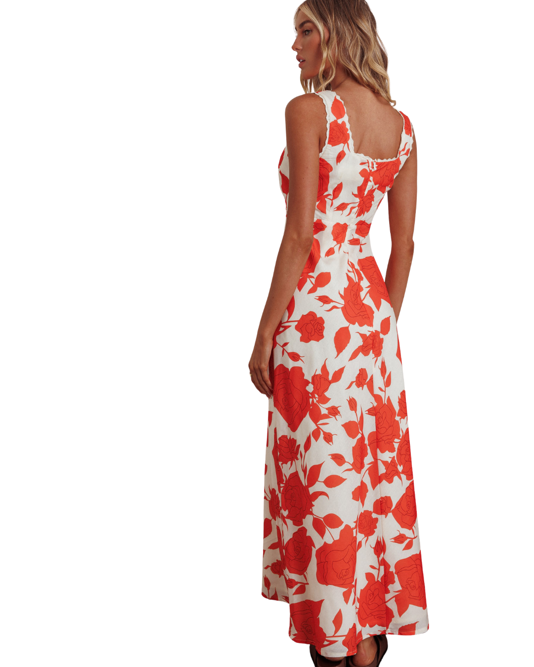 Carlie Roses Maxi Dress